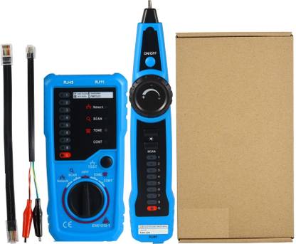 Techtest FWT11 Wire Tracker LAN Cable Tools RJ11 / RJ45 Telephone Wire Tracker Ethernet LAN Network Cable Tester Detector Line Finder Digital Multimeter