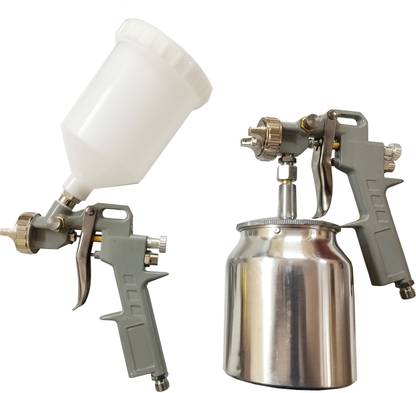 Air-ga 2 Sets of Gravity Paint Spray Gun 1.5mm with Tool kits S990 HVLP Sprayer