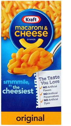 Kraft Original Flavor Macaroni & Cheese (206 g) Macaroni Pasta