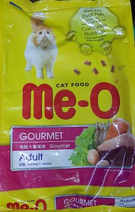 Me-O meo gourmet cat food Sea Food 1.1 kg Dry Adult Cat Food