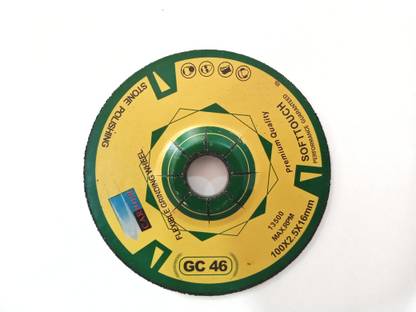 GC EMERY PAD 46 Carrier Flexible Grinding Polishing Wheel Pack Of 30Nos for Marble, Granite, Metal Polisher