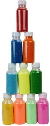 Trufed Pack of 10 Rangoli Powder