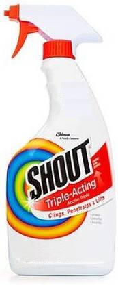 SHOUT Stain Removing Spray Triple Action 500ml Stain Remover