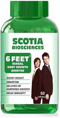 Scotia Biosciences 6 feet Herbal Body Growth Height Booster, Pack of 3