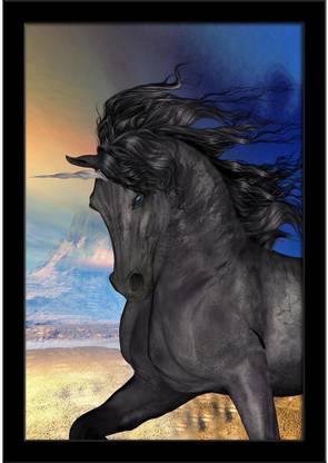 Unicorn Paper Poster Paper Print