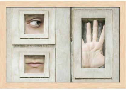 Artistic Surreal Composition Paper Poster Paper Print