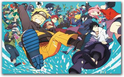 Naruto Shippuden Anime Wall Poster Best Quality 280 GSM Fine Art Print