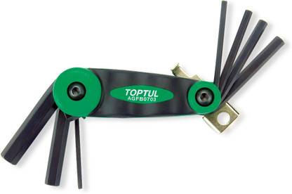 Toptul AGFB0703 Folding Allen Key Set