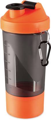 FABLE Combo Of 2 Smart Fitness 800ml,BPA Free Shaker With Wire Blending Ball 800 ml Shaker