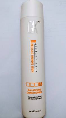 GK Hair Global Keratin Balancing Conditioner - (300ml/10.1oz) For Dry Damaged Oily and Color Treated Hair | Daily Use After Shampoo Conditioning Deep Cleanser | Impurities Remover for Men and Women