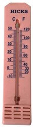 Hicks Indoor and outdoor Manul thermometer Indoor and outdoor thermometer Thermometer