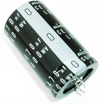 EMERGING TECHNOLOGIES 470uF 400V Electrolytic Capacitor Radial Electronic Components Electronic Hobby Kit