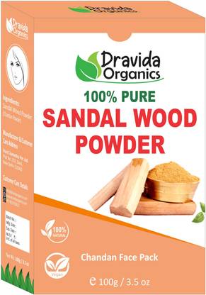 Dravida Organics Sandalwood Chandan Face Pack Powder Price In India Buy Dravida Organics Sandalwood Chandan Face Pack Powder Online In India Reviews Ratings Features Flipkart Com