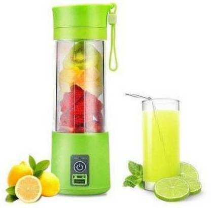 Karma Enterprise 4 Blade Rechargeable Portable Electric Mini USB Juicer Bottle Blender Electric 4 Blade Juicer Bottle USB Portable Juicer Mixer Grinder For Fresh Make Juice (Multi color) 340 Juicer Mixer Grinder (Multicolor, 1 Jar) 150 Juicer Mixer Grinder (Green, 1 Jar) Mixer Juicer Jar
