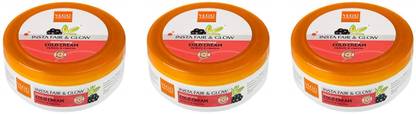 VLCC Fair and Glow Moistorizing Cold Cream Set of 3
