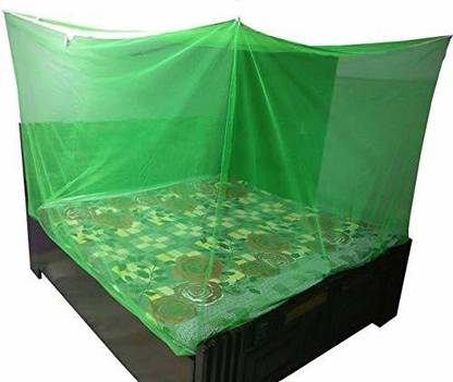 Ovi Polyester Adults Washable Mosquito net for double bed (7 x 7 Ft.) Mosquito Net