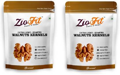 Ziofit Extra Light Quarter Kernels Walnuts