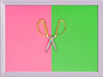 Artzfolio ArtzFolio Minimalism Fashion Concept D9 Canvas Painting White Synthetic Frame 27.7inch x 20inch (70.3cms x 50.8cms) Digital Reprint 20 inch x 27.7 inch Painting