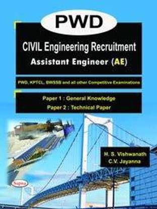 Pwd Civil Engineering Recruitment Assistant Engineer Paper 1 General Knowledge Paper 2 Technical Paperback – 1 January 2019