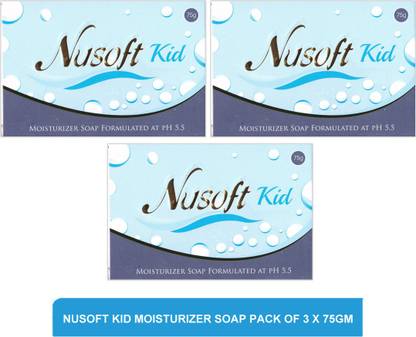Nusoft kid moisturizer soap