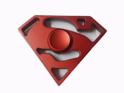 KRISHNAVI Super Man Super Hero-Fidget Spinner-Ultra Speed-Red