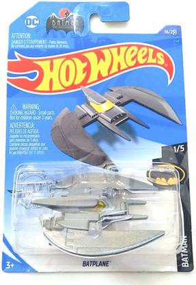 HOT WHEELS BATPLANE 56/250 BATMAN 1/5