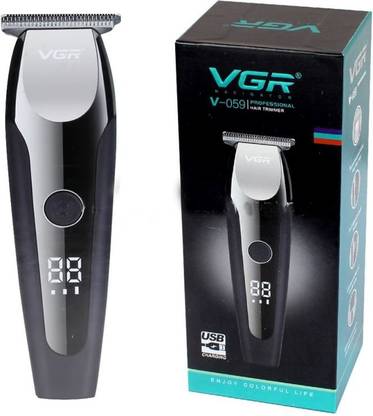 VGR V-059 HAIR TRIMMER Trimmer 150 min  Runtime 4 Length Settings