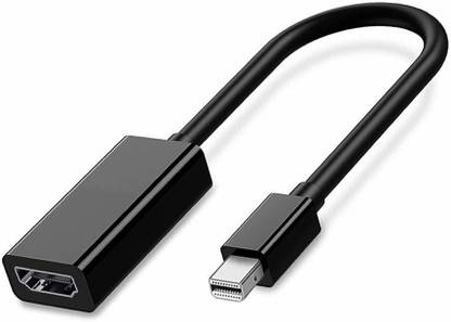 Hybite HDMI Adapter 0.2 m Mini Display Port to HDMI Male to Female Adapter (Black)