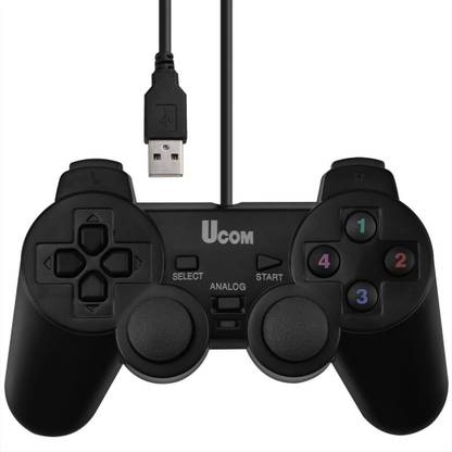 RFV1 USB Game Pad for PC (Vibration Joy Pad) - USB Game Remote / Controller for Computer with Vibration and Analog Key. USB  Gamepad