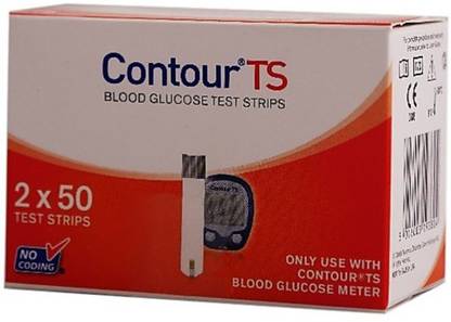 Control D TS 100 Test Strips 100 Glucometer Strips