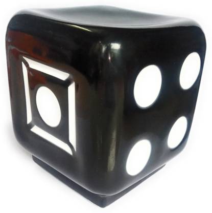 Ludo Antique Dice Stool Fabric Stool