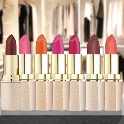 LOTUS HERBALS UP MAKE-UP PURE COLORS? MATTE LIP COLOR ENDLESS mix shade pack of 7 ps