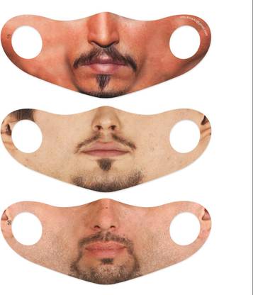 Think Design DIGITAL PRINTED FACE MASK multi style man Reusable Cloth Mask