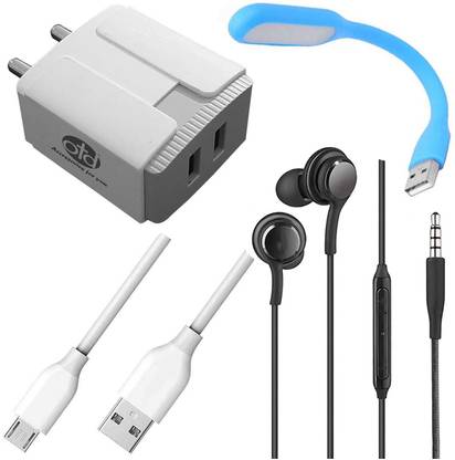 OTD Wall Charger Accessory Combo for Asus Zenfone 2 Laser ZE550KL, Asus Zenfone 2 Laser ZE601KL, Asus Zenfone 3 Laser ZC551KL, Asus Zenfone 3 Max