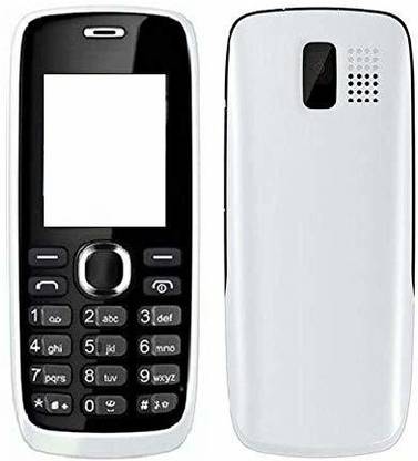 ASLIVE NOKIA 112 Nokia 112 OG Front Back Body Panel Housing White Pack of 1 Front & Back Panel