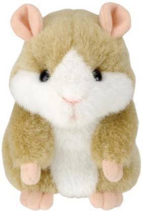 Desicart Talking Hamster Mouse Plush Interactive Toy Repeat What You Say Mimicry Pet Talking
