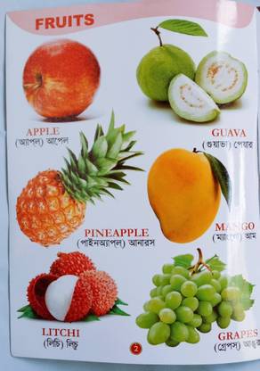 Fruits Book For Kids