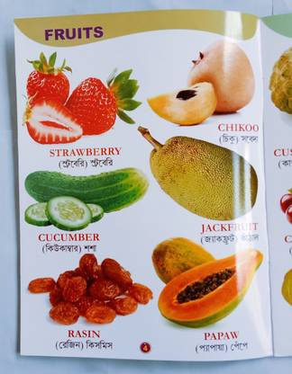 Fruits Book For Kids