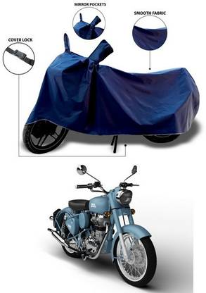 MEGA MARTZZ Two Wheeler Cover for Royal Enfield