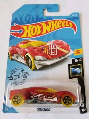 HOT WHEELS HW X-Raycers 8/10 - Crescendo, Red 69/250, COLLECTIBLE, MODEL CAR ,