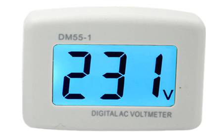Wowdeal AC 80 300V LCD Digital Volt Meter Voltmeter Indian Plug Electric Pen Meters Tester Voltmeter