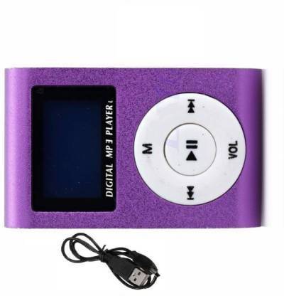 UPROKT Cute Mini Rechargeable MP3 Player with Pocket Clip & TF/SD Card Slot 32 GB MP3 Player 32 GB MP4 Player