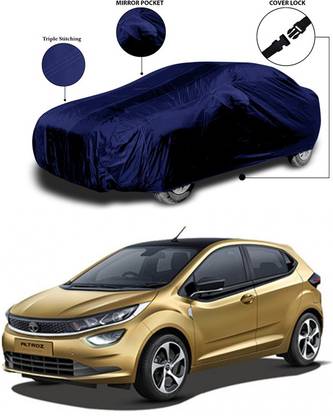 SEBONGO Car Cover For Tata Altroz (With Mirror Pockets)