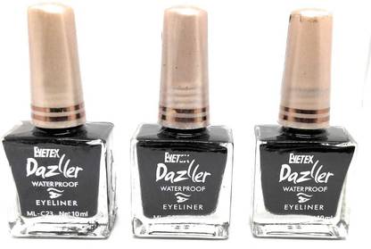 Eyetex Water Proof Eyeliner combo pack 0f 3