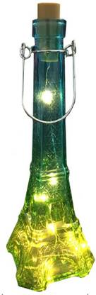 PopTheParty Eiffel Tower Light Glass Bottle Light LED Decorative Bottle