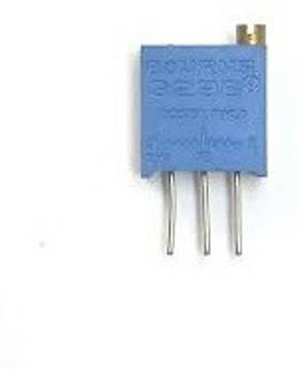EMERGING TECHNOLOGIES 10 pcs 3296W 1M Ohm MEGA multiturn Trimpot Trimmer Potentiometer Trimpot Trimmer Potentiometer Ohm Square Trimpot Trimming Trimpot Variable Resistor Electronic Components Electronic Hobby Kit