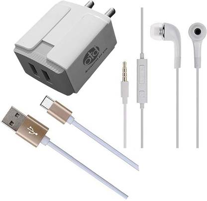 OTD Wall Charger Accessory Combo for HTC U11, HTC U11 EYEs, HTC U11 Plus, HTC U11+