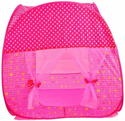 IRIS Pop Up Tent for Toddlers and Girls (No Assembly Required), Foldable and Portable with a Zipper Carrying Bag for 2 – 7 Years Old Kids