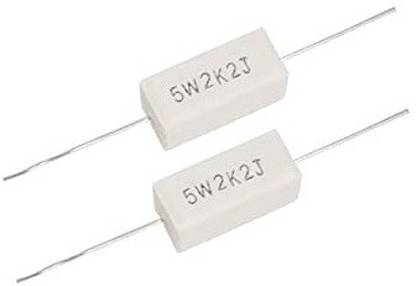 EMERGING TECHNOLOGIES 2.2 OHM 5W WIRE WOUND RESISTORS 2R2 Fixed Resistor