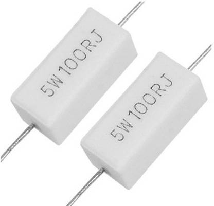EMERGING TECHNOLOGIES 100 OHM 5W WIRE WOUND RESISTORS 100E Fixed Resistor